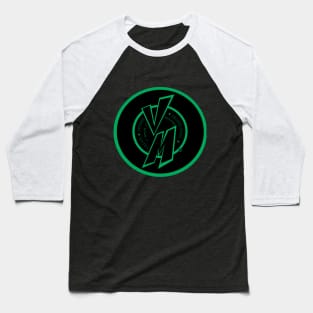 Villain Minded Trademark Design (VM Green) Baseball T-Shirt